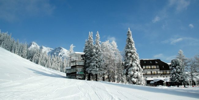 [info] La schi în stațiunea Smokovec, Slovacia